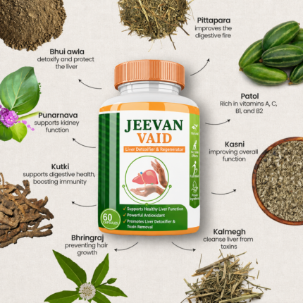 Jeevan Vaid Liver Detoxifier & Regenerator Capsules
